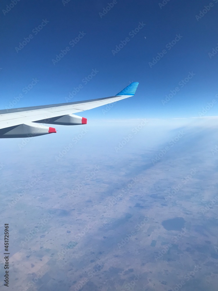 wing of airplane