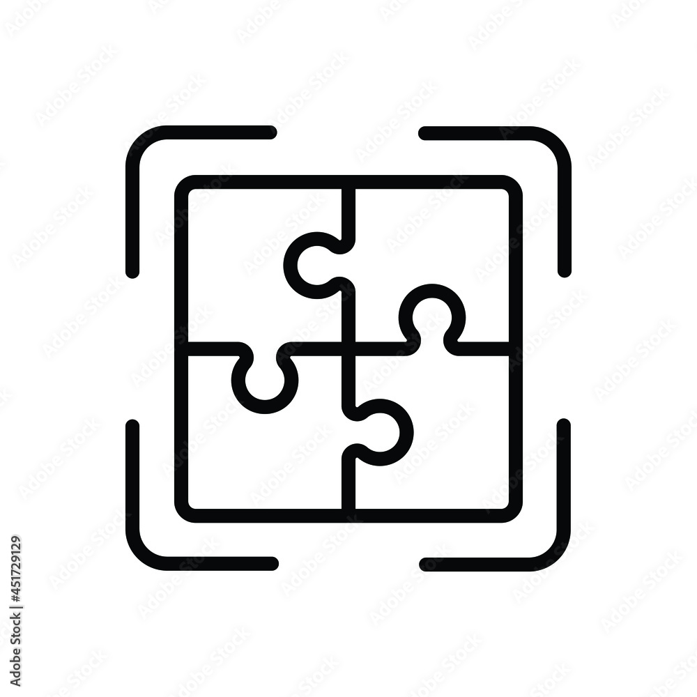 Black line icon for allied Black line icon for allied