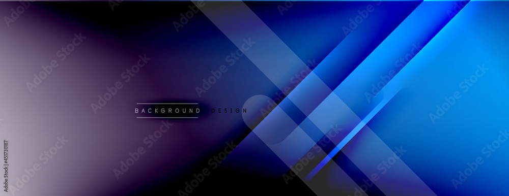 Abstract background - lines composition created with lights and shadows. Technology or business digital template. Trendy simple fluid color gradient abstract background with dynamic Abstract background - lines composition created with lights and shadows. Technology or business digital template. Trendy simple fluid color gradient abstract background with dynamic