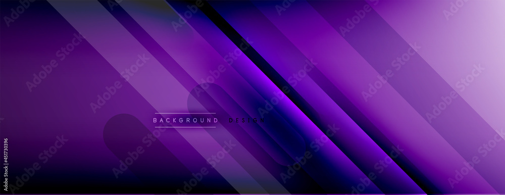 Abstract background - lines composition created with lights and shadows. Technology or business digital template. Trendy simple fluid color gradient abstract background with dynamic Abstract background - lines composition created with lights and shadows. Technology or business digital template. Trendy simple fluid color gradient abstract background with dynamic