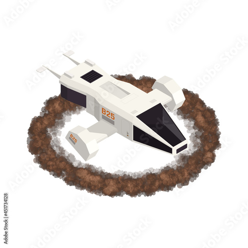 Spacecraft Stock Down Composition