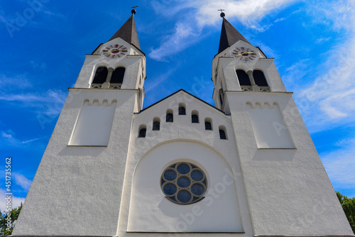 Neue Pfarrkirche Götzis im Bezirk Feldkirch in Vorarlberg