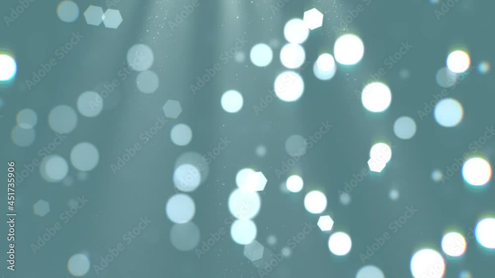 Bokeh light loop blue Bokeh light loop blue