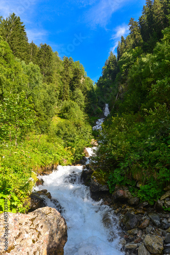 Stockibach Wasserfall in St. Anton am Arlberg