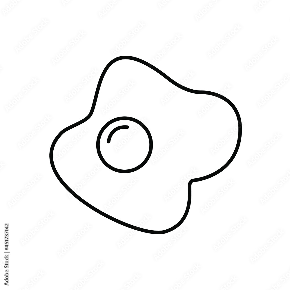 egg icon set. egg pack symbol vector elements for infographic web
