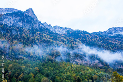 Autumn in Ordesa and Monte Perdido National Park, Spain