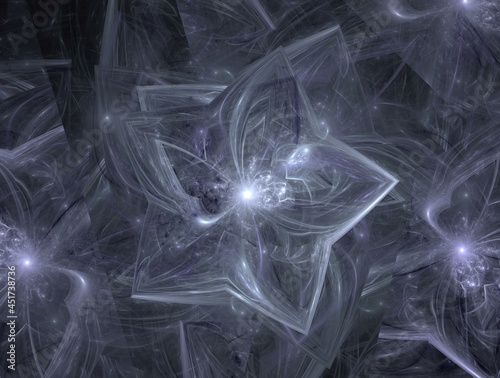 Imaginatory fractal background generated Image