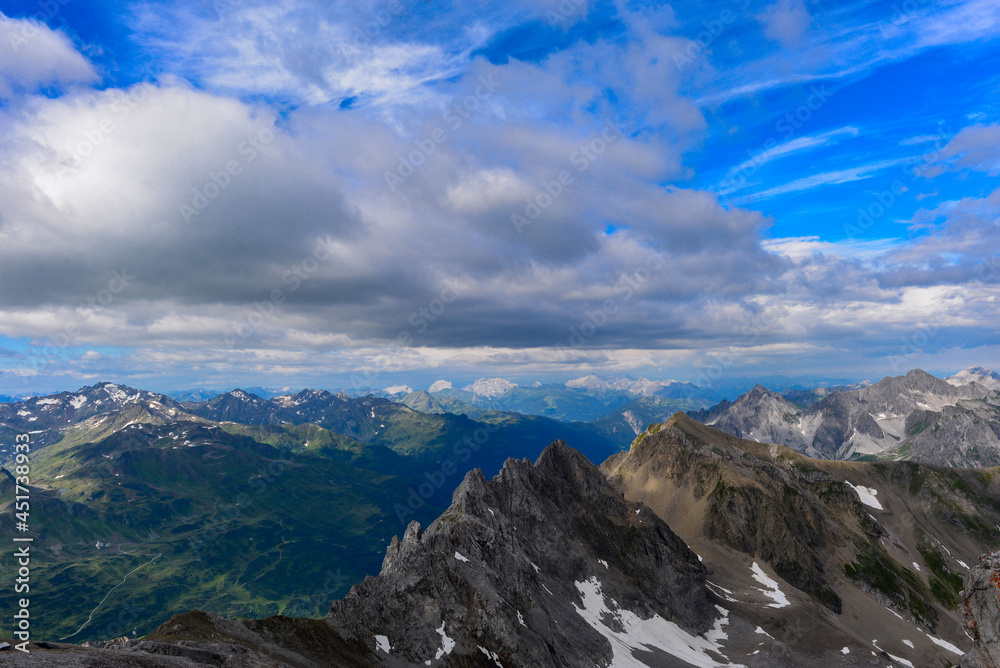 Valluga / Lechtaler Alpen in Tirol/Vorarlberg