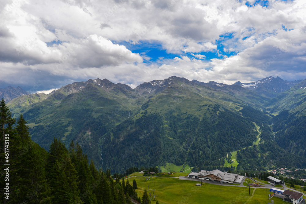 Die Verwallgruppe in Tirol, Österreich
