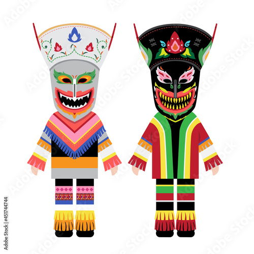 phi ta khon dress