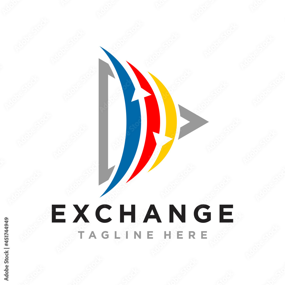 financial marketing business illustration logo financial marketing business illustration logo