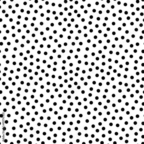 White seamless pattern with dots