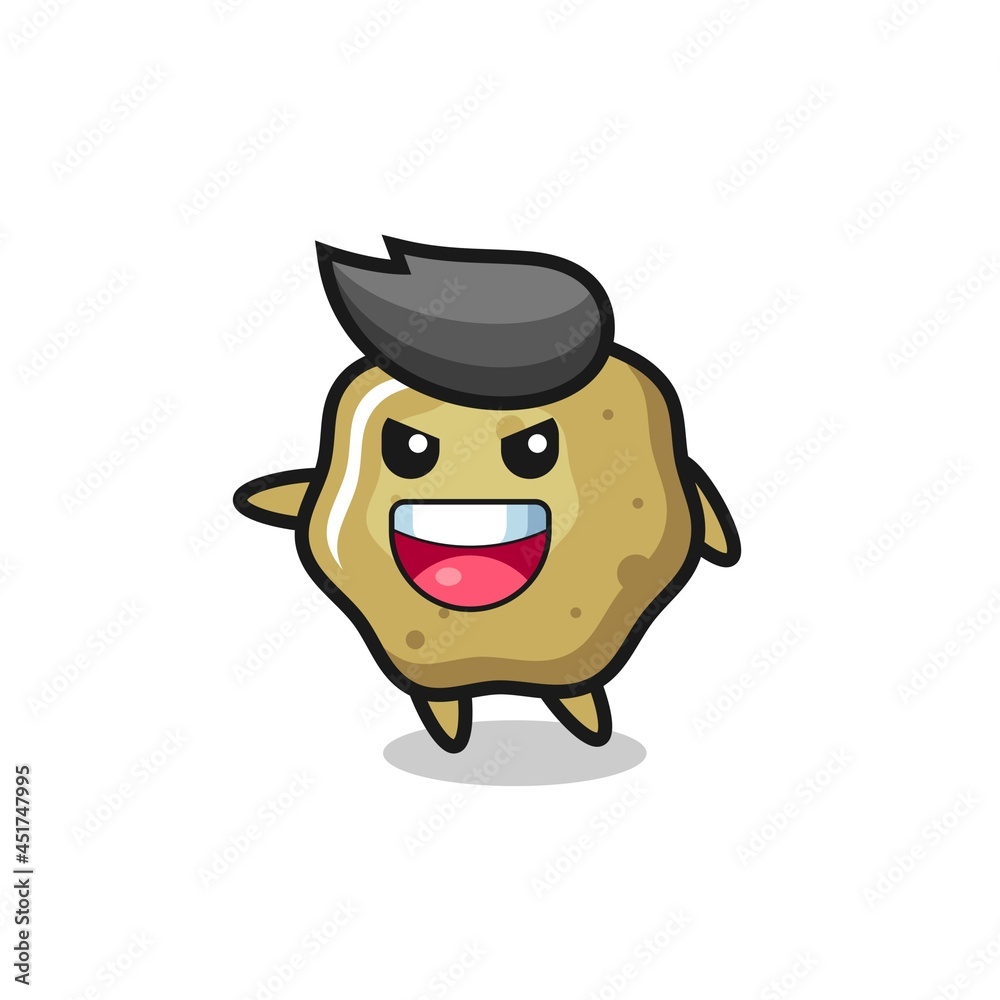 loose stools cartoon with very excited pose loose stools cartoon with very excited pose