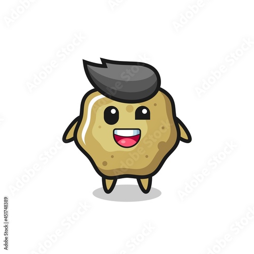 illustration of an loose stools character with awkward poses
