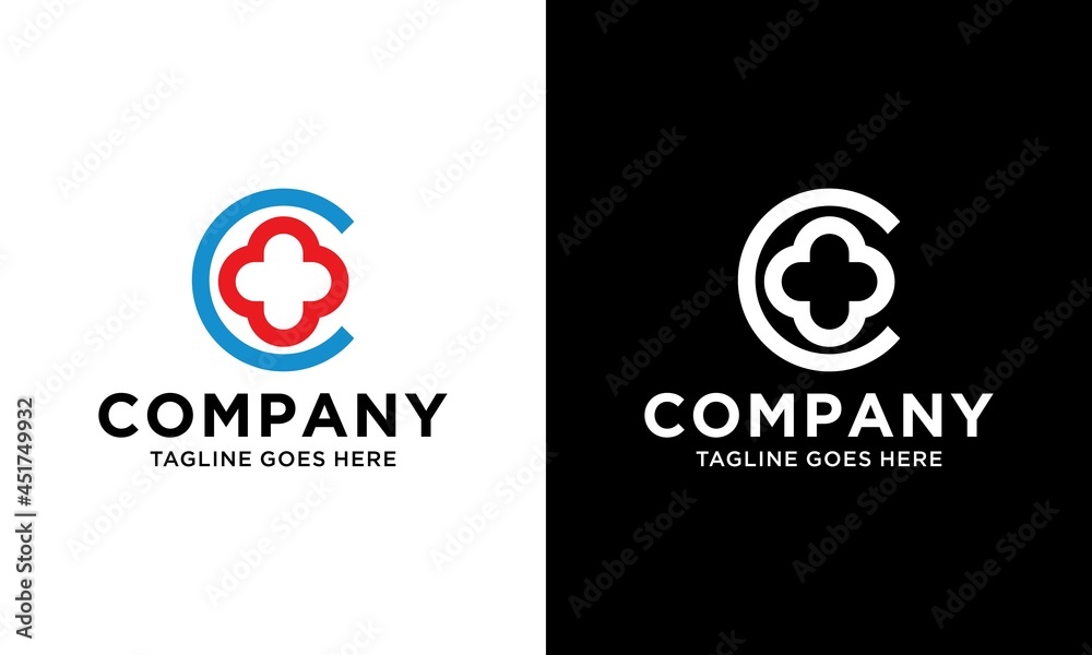 Letter C cross plus logo. Usable for Business, Science, Healthcare, Medical, Hospital and Nature Logos. Letter C cross plus logo. Usable for Business, Science, Healthcare, Medical, Hospital and Nature Logos.