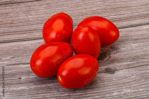 Red bright tasty tomato heap