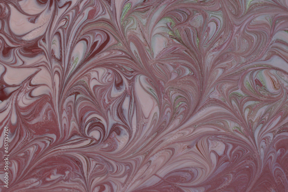 Fototapeta premium Abstract shot, surface in multi-colored streaks with sequins, texture