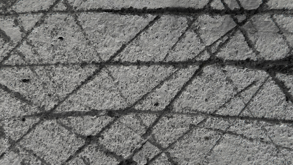 Closeup concrete grey color with deep scratch and hole paint on cement house distressed wall or ceiling texture background Closeup concrete grey color with deep scratch and hole paint on cement house distressed wall or ceiling texture background