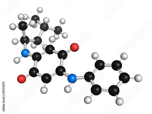 6PPD-quinone degradation product of 6PP, illustration photo