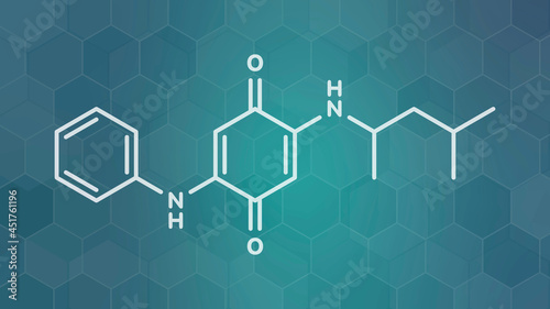 6PPD-quinone degradation product of 6PP, illustration