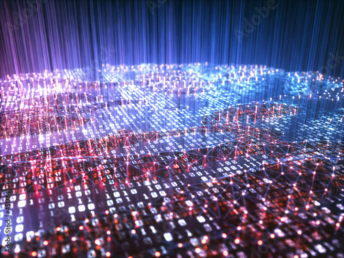 Network, conceptual illustration