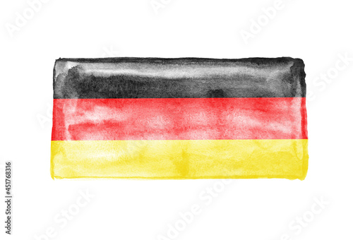 Germany flag with old texture grunge and vintage