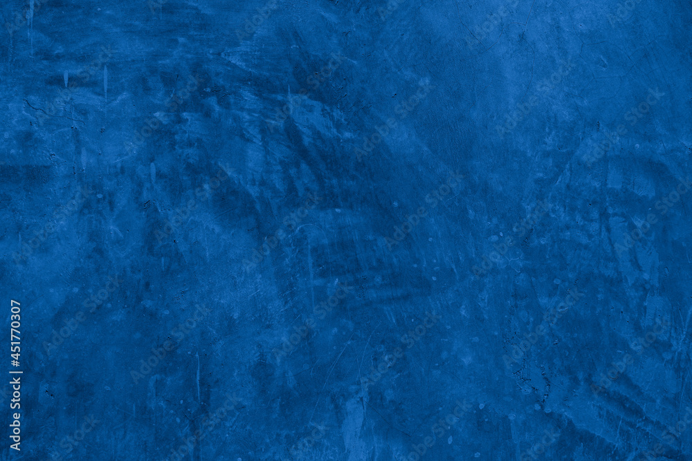 Old wall pattern texture cement blue dark abstract blue color design are light with black gradient background. Old wall pattern texture cement blue dark abstract blue color design are light with black gradient background.