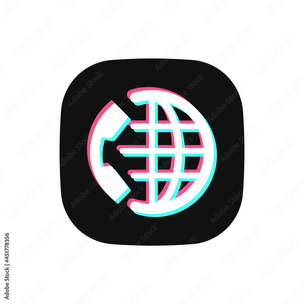 Inernational Call - Sticker