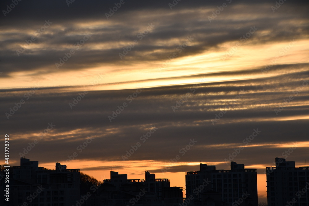 Sunset of Seoul