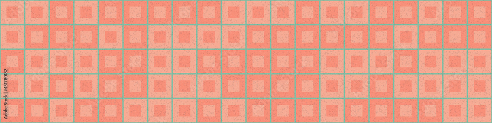 Naklejka premium Abstract Geometric Pattern generative computational art illustration