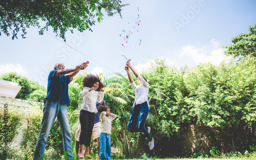 big family group with child...