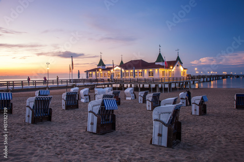 Seebrücke Ahlbeck auf Usedom