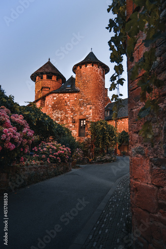 Collonges-la-Rouge, french village, village français de Corrèze