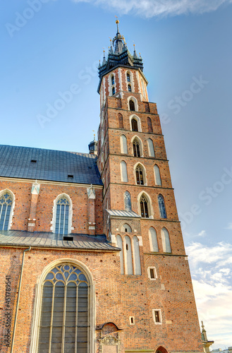 Krakow old town, HDR Image