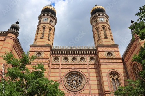 Photography Synagogue in Budapest, Hungary