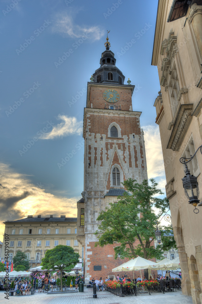 Krakow old town, HDR Image