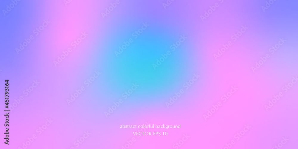 Vector abstract colorful background blurred gradient pastel colors palette for wallpaper. Soft gradient in peach, nude and pink 