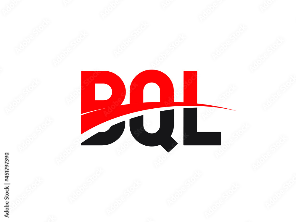 BQL Letter Initial Logo Design Vector Illustration BQL Letter Initial Logo Design Vector Illustration