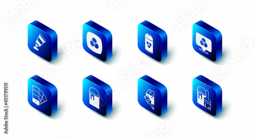 Set RGB and CMYK color mixing, Paint spray can, bucket with brush, Car painting, Color palette guide and Tube icon. Vector