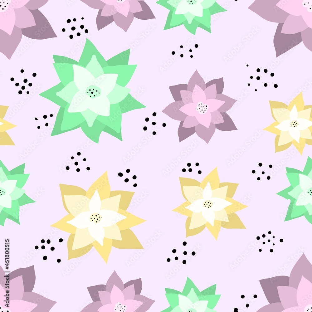 Seamless pattern with stars of different colors. Design for clothing, fabric and other items. The illustration is drawn by hand with live lines. Seamless pattern with stars of different colors. Design for clothing, fabric and other items. The illustration is drawn by hand with live lines.