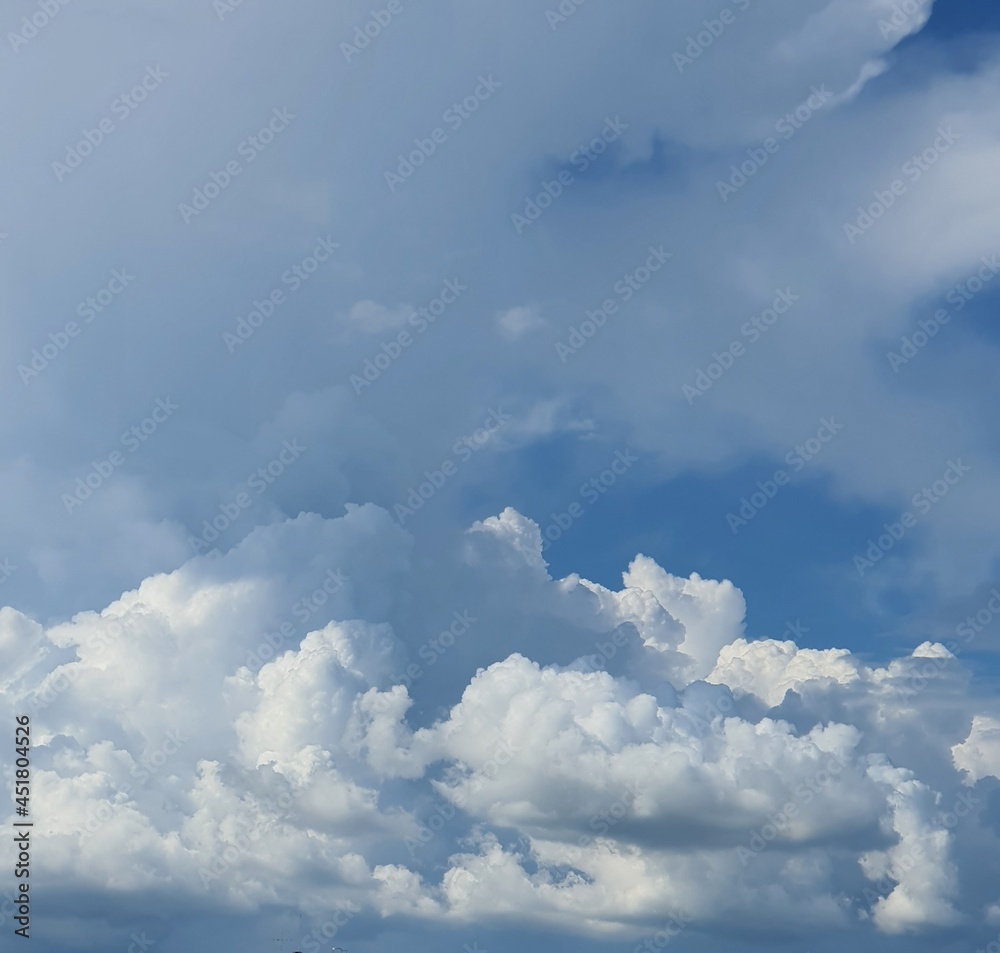 Obraz premium blue sky with clouds