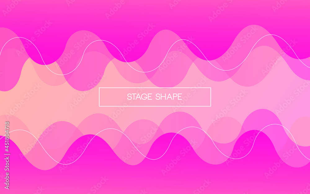 abstract background
stage shape