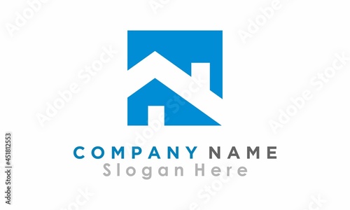 Free Download building home logo design - GFXLoad