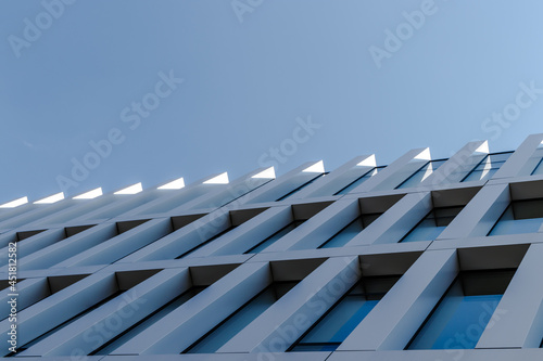 Modern office building. Architectural Elements.