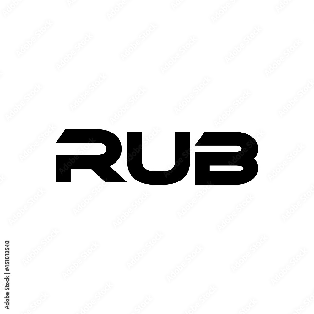 RUB letter logo design with white background in illustrator, vector logo modern alphabet font overlap style. calligraphy designs for logo, Poster, Invitation, etc. RUB letter logo design with white background in illustrator, vector logo modern alphabet font overlap style. calligraphy designs for logo, Poster, Invitation, etc.
