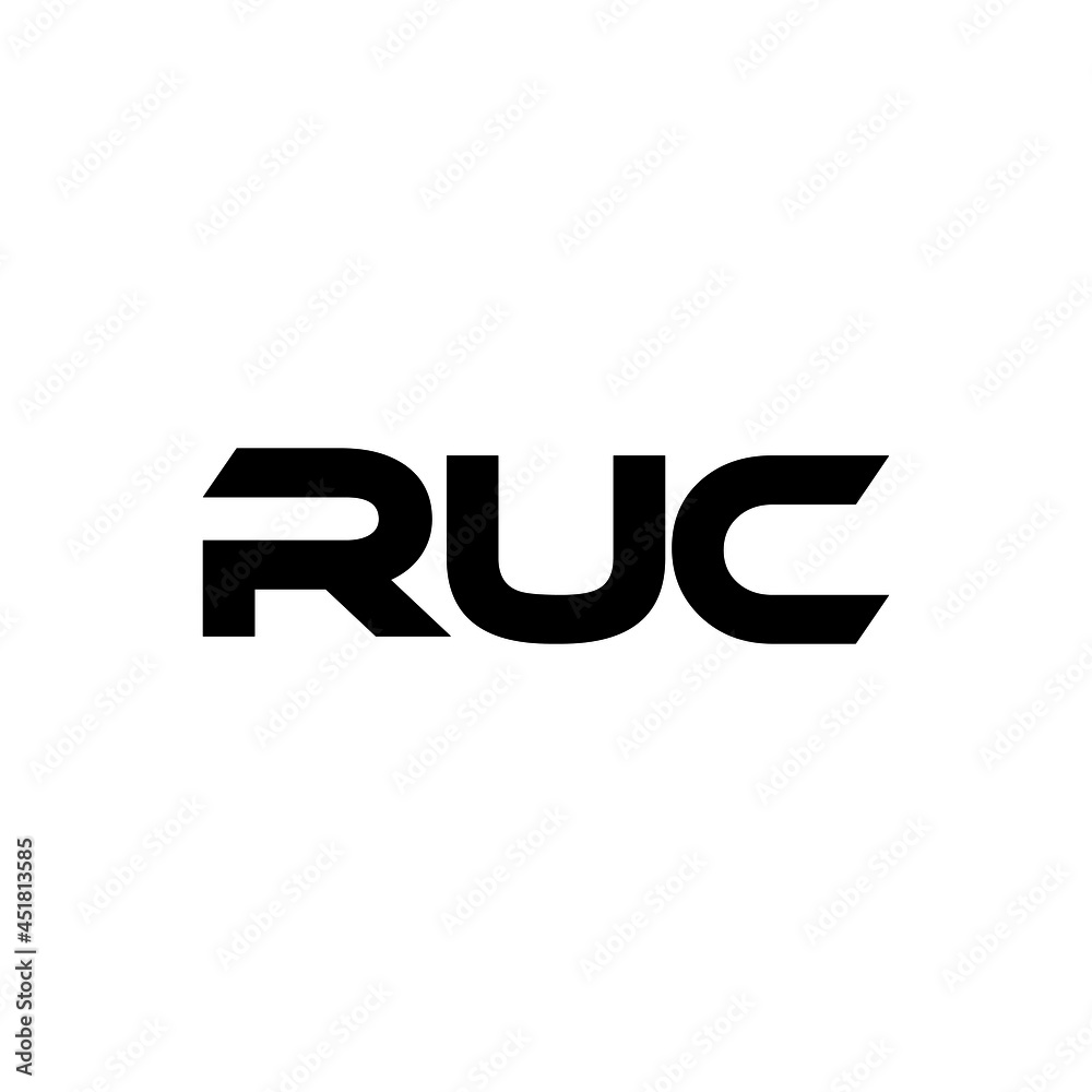 RUC letter logo design with white background in illustrator, vector logo modern alphabet font overlap style. calligraphy designs for logo, Poster, Invitation, etc. RUC letter logo design with white background in illustrator, vector logo modern alphabet font overlap style. calligraphy designs for logo, Poster, Invitation, etc.