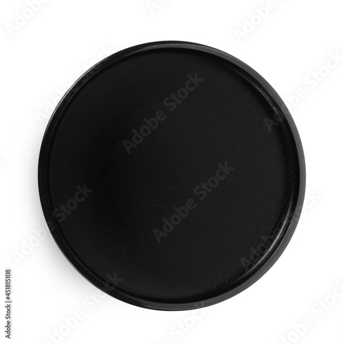 empty plate isolated on white background