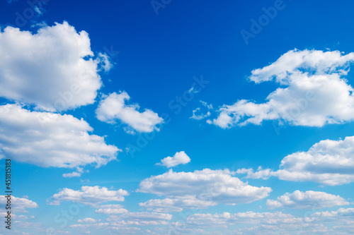 blue sky background with white clouds