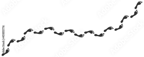 Tracking track footprints human shoes shoe sole funny feet footsteps paws people silhouette follow vector eps route steps sign foot Walks Walking wallpaper banner poster footmark fun funny navigation