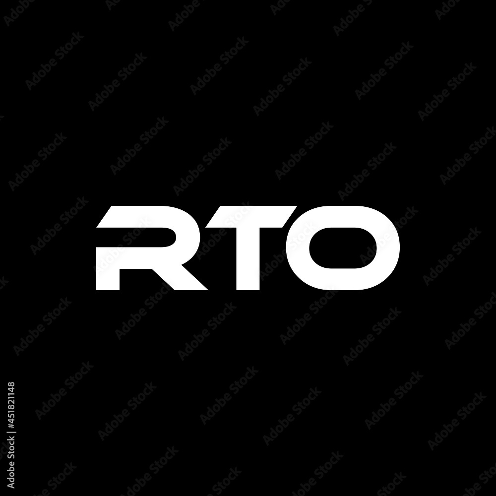 RTO letter logo design with black background in illustrator, vector logo modern alphabet font overlap style. calligraphy designs for logo, Poster, Invitation, etc. RTO letter logo design with black background in illustrator, vector logo modern alphabet font overlap style. calligraphy designs for logo, Poster, Invitation, etc.